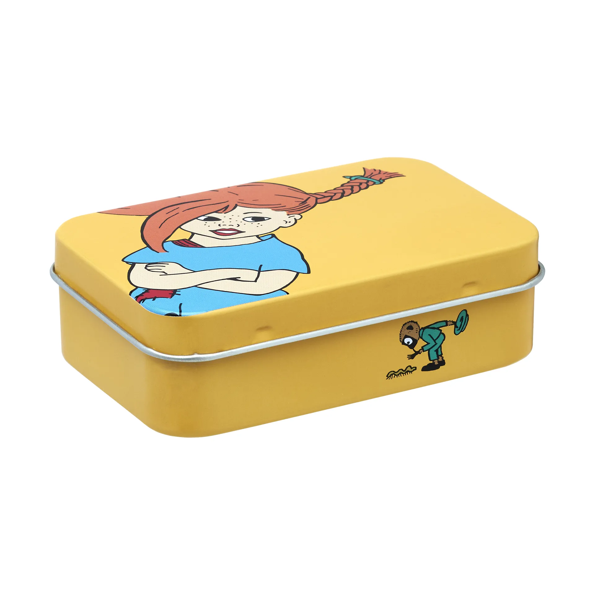 ピッピ メタル缶 10x6.5x3 cm, The Strongest Girl Muurla | ムールラ