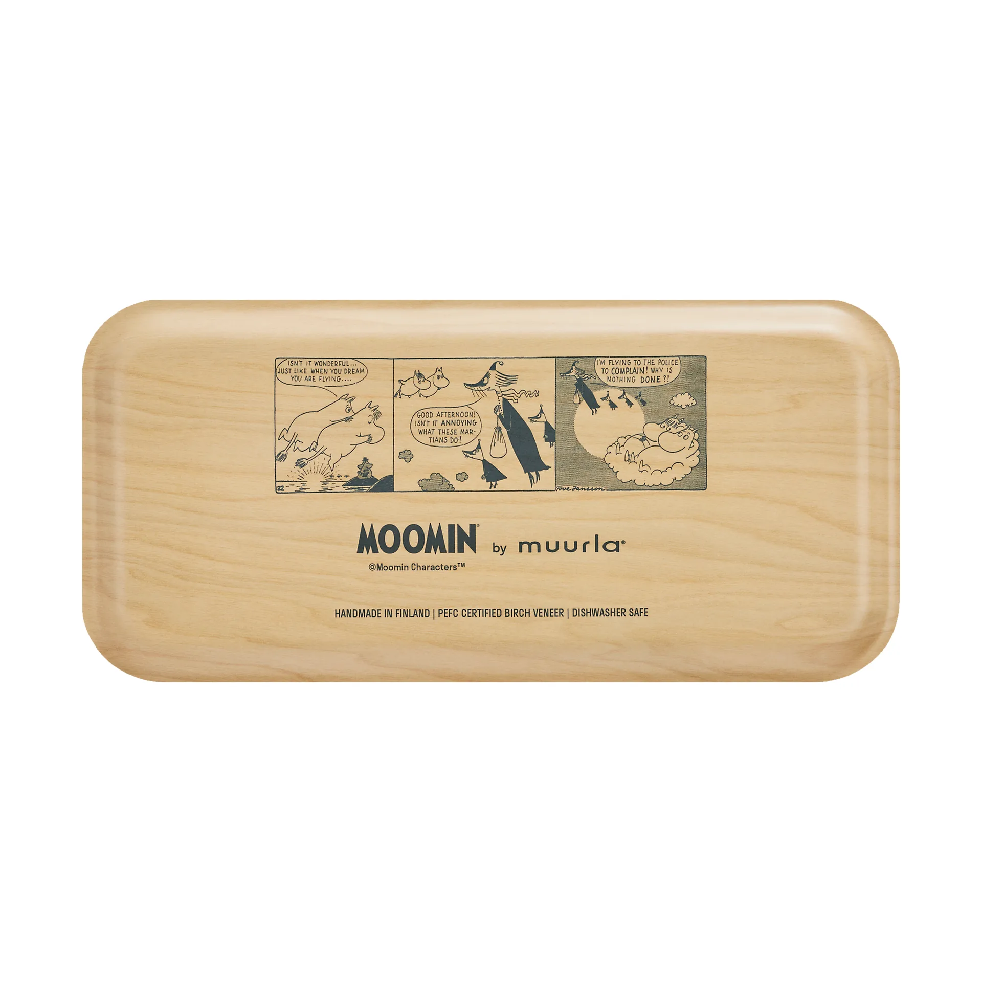 ムーミン トレイ 13x27 cm, In the clouds Muurla | ムールラ