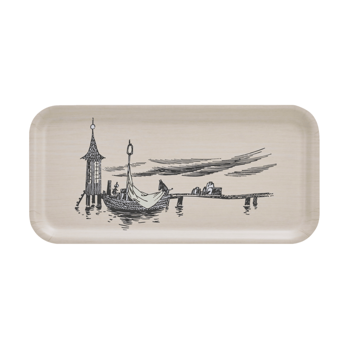 ムーミン トレイ 13x27 cm - The pier - Muurla | ムールラ