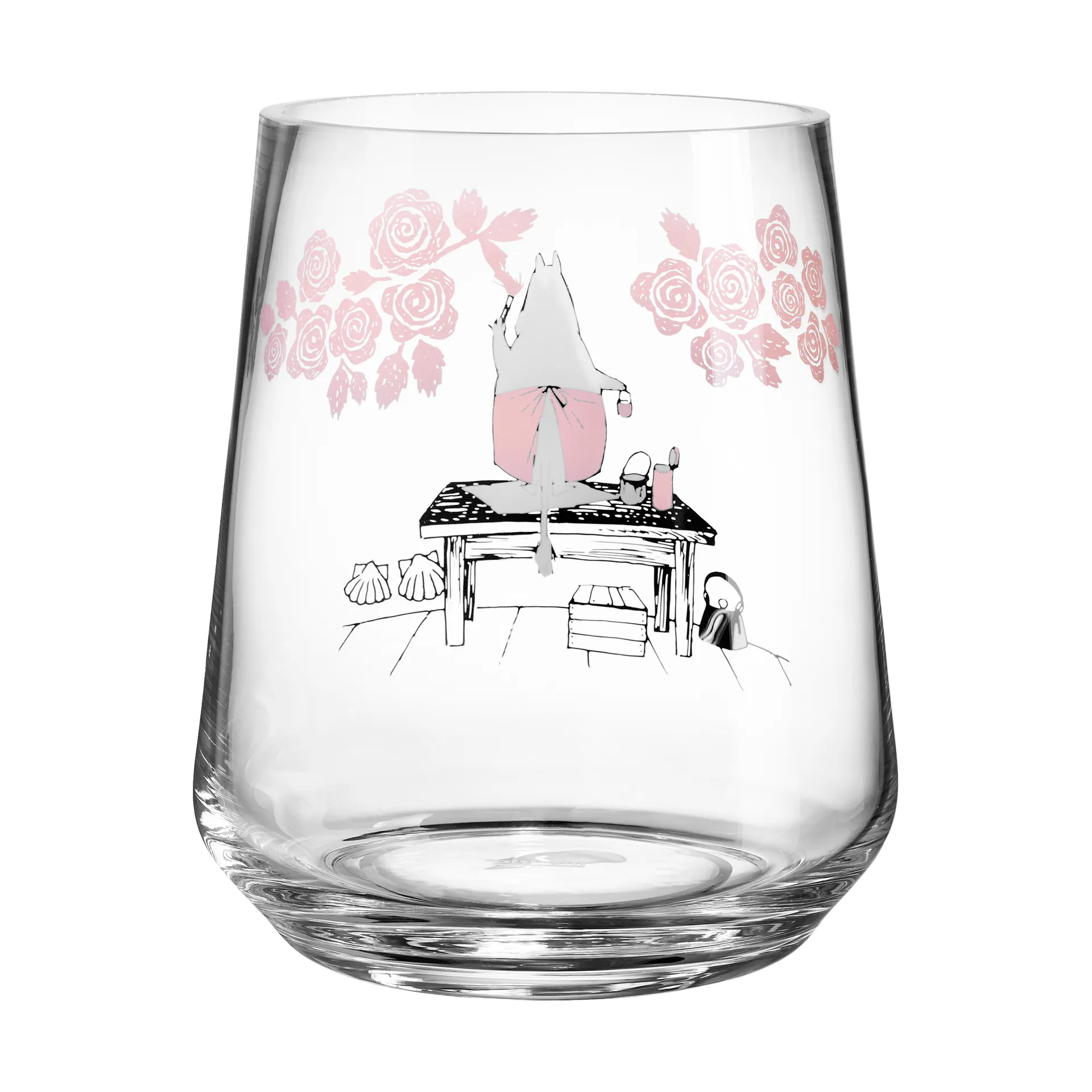 ムーミン オリジナル ランタン/花瓶 17.5 cm, Roses Muurla | ムールラ