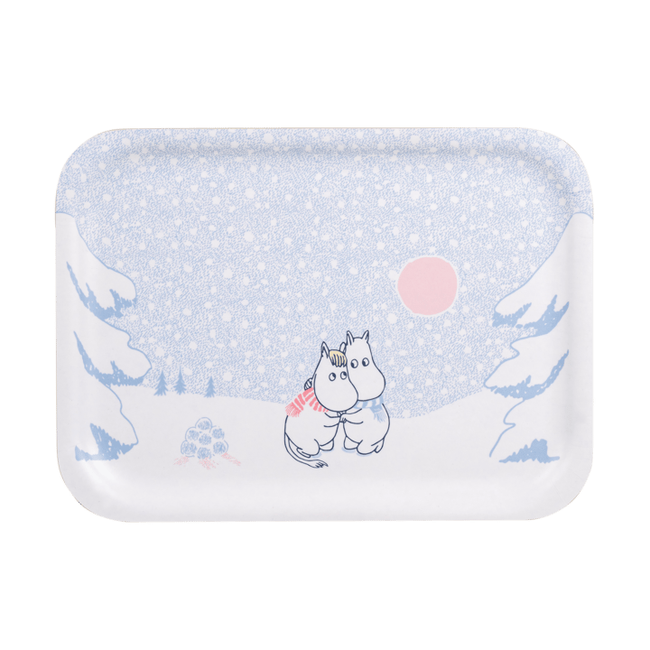 ムーミン トレイ 20x27 cm - Let it snow - Muurla | ムールラ