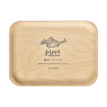 ピッピ トレー 20x27 cm - Pippi and the Horse - Muurla | ムールラ