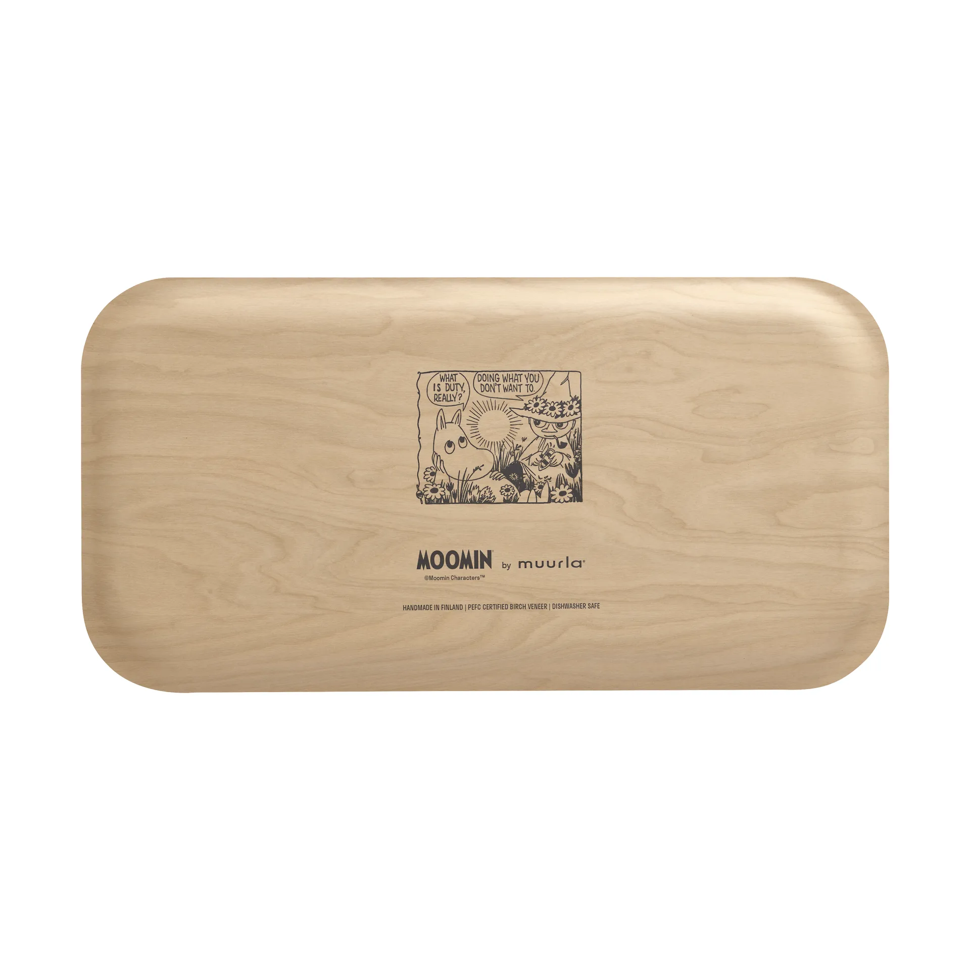 ムーミン トレイ 22x43 cm, In the garden Muurla | ムールラ
