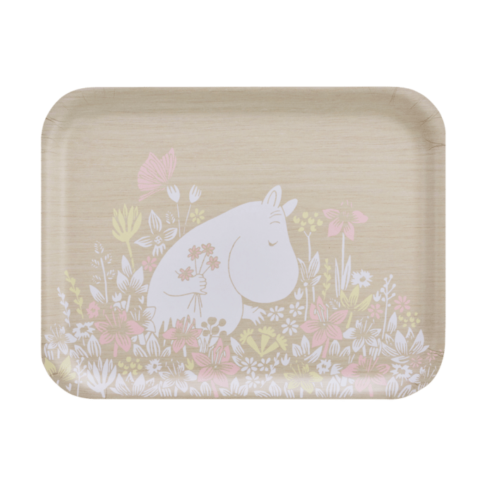 ムーミン トレイ 28x36 cm - Flower field - Muurla | ムールラ