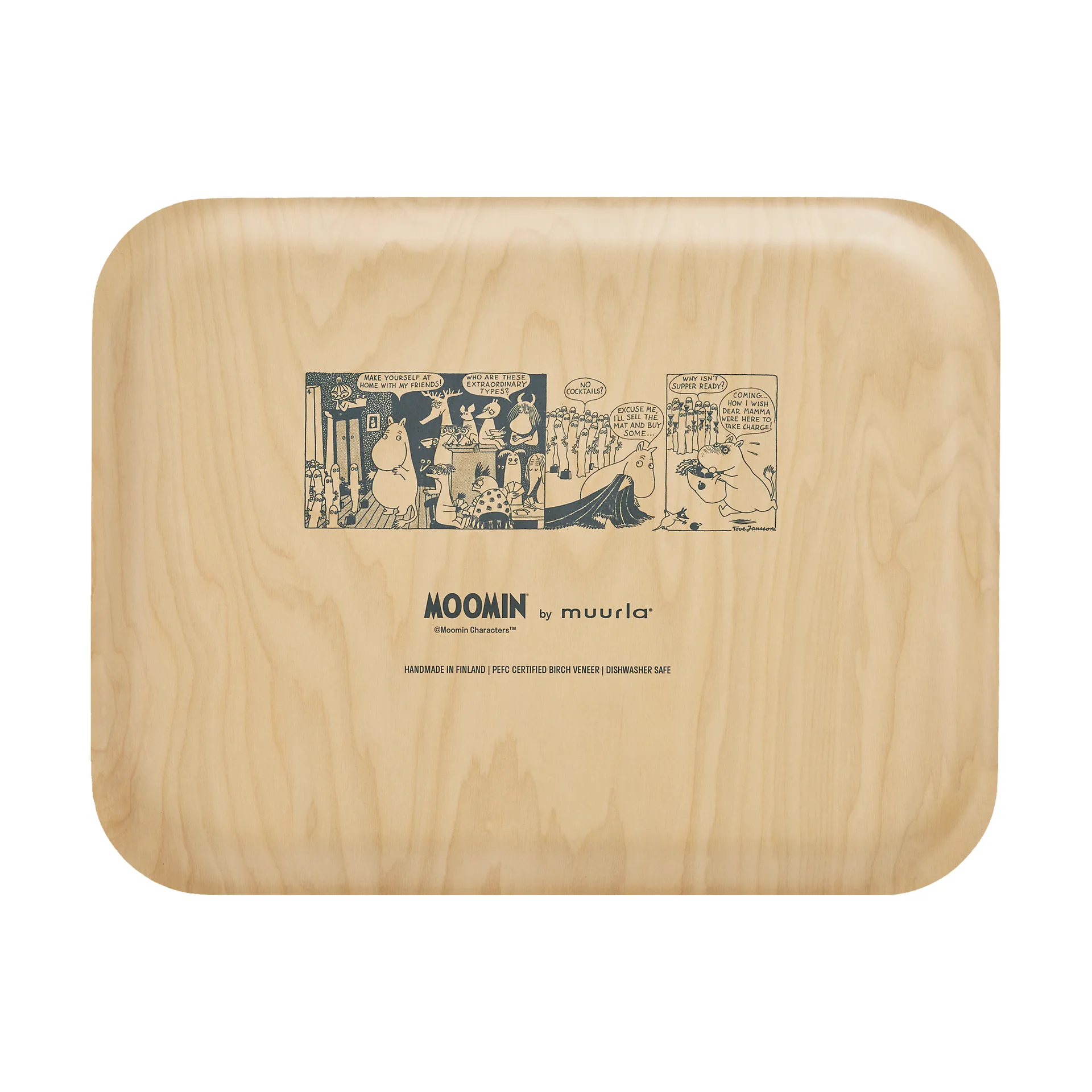 ムーミン トレイ 28x36 cm, Room for all Muurla | ムールラ