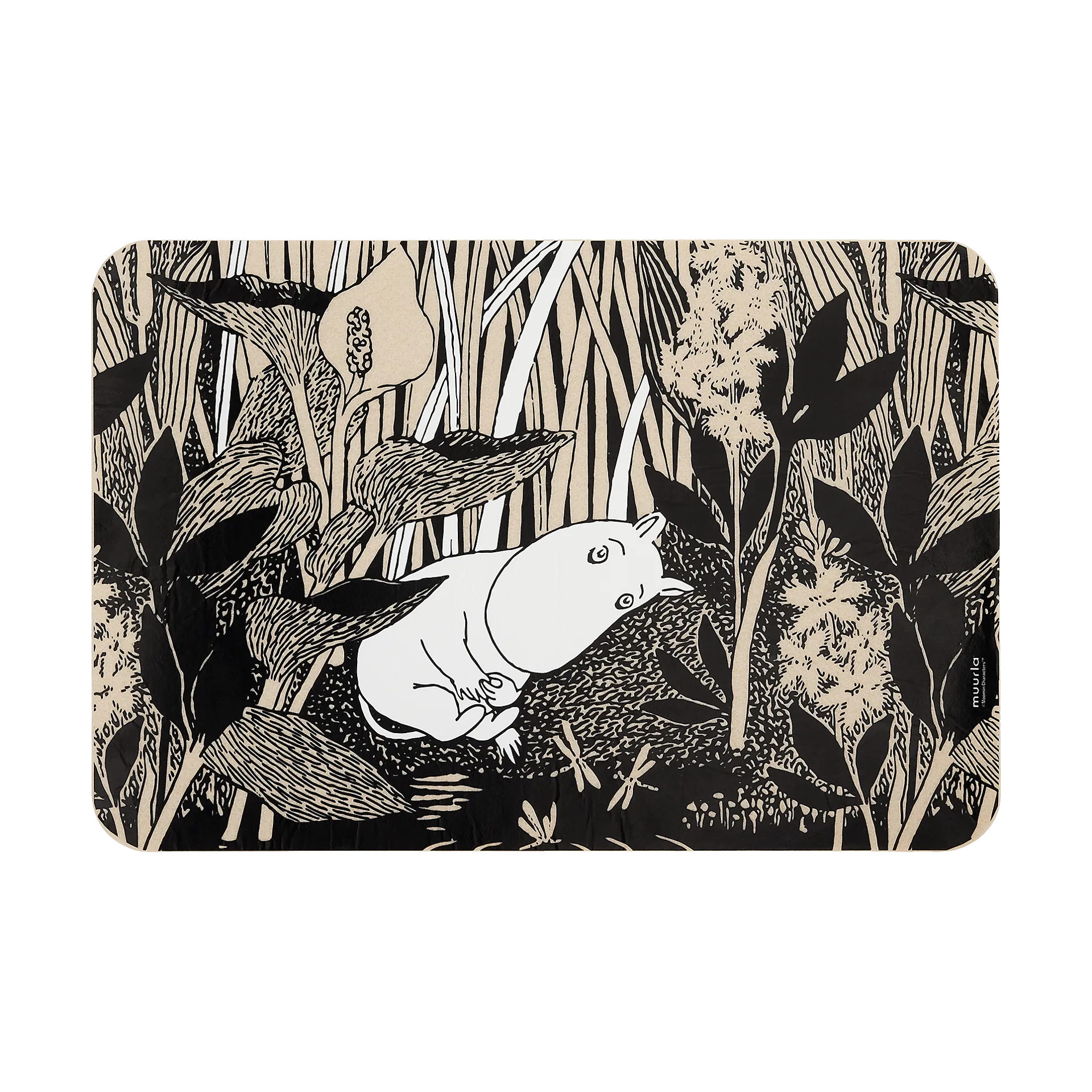 ムーミンオリジナルランチョンマット 30x45 cm, The Pond Muurla | ムールラ