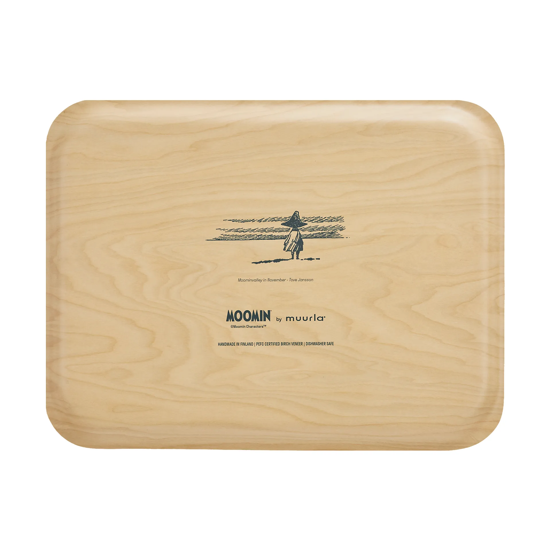 ムーミン トレイ 32x42 cm, Finnish Moominvalley map Muurla | ムールラ