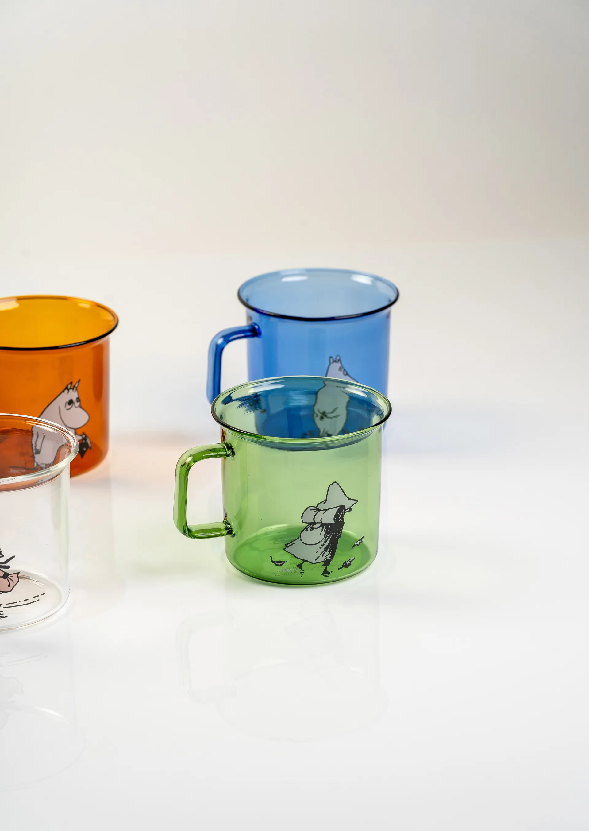 スナフキン ガラスマグ 35 cl, Green Muurla | ムールラ
