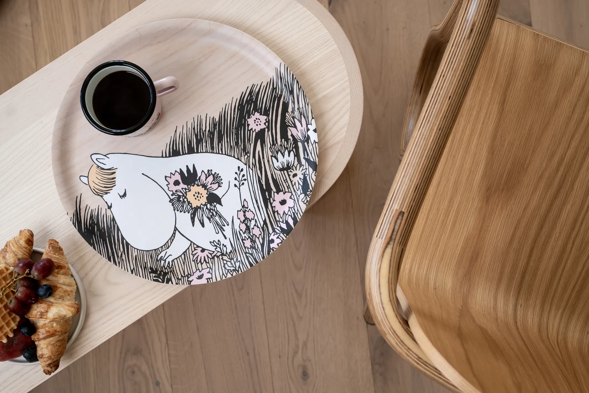 ムーミン トレイ Ø35 cm, Summer night Muurla | ムールラ