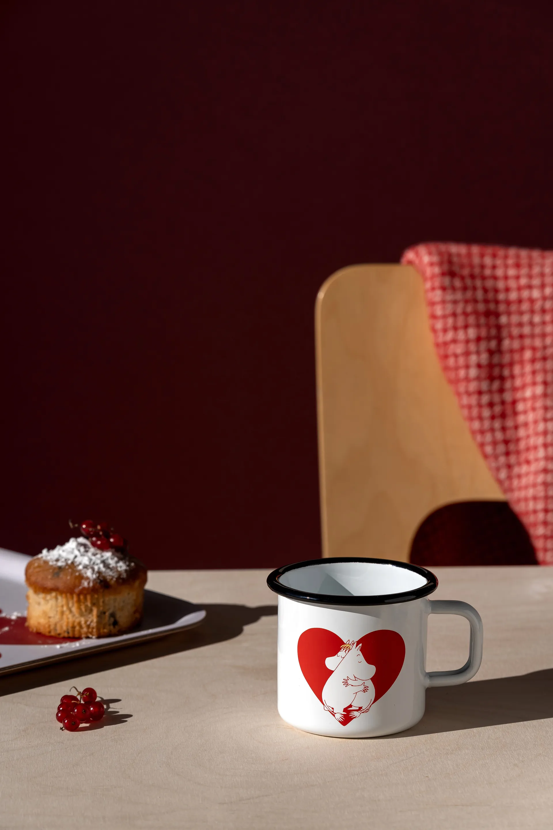 ムーミン エナメルマグ 37 cl, Heart Muurla | ムールラ