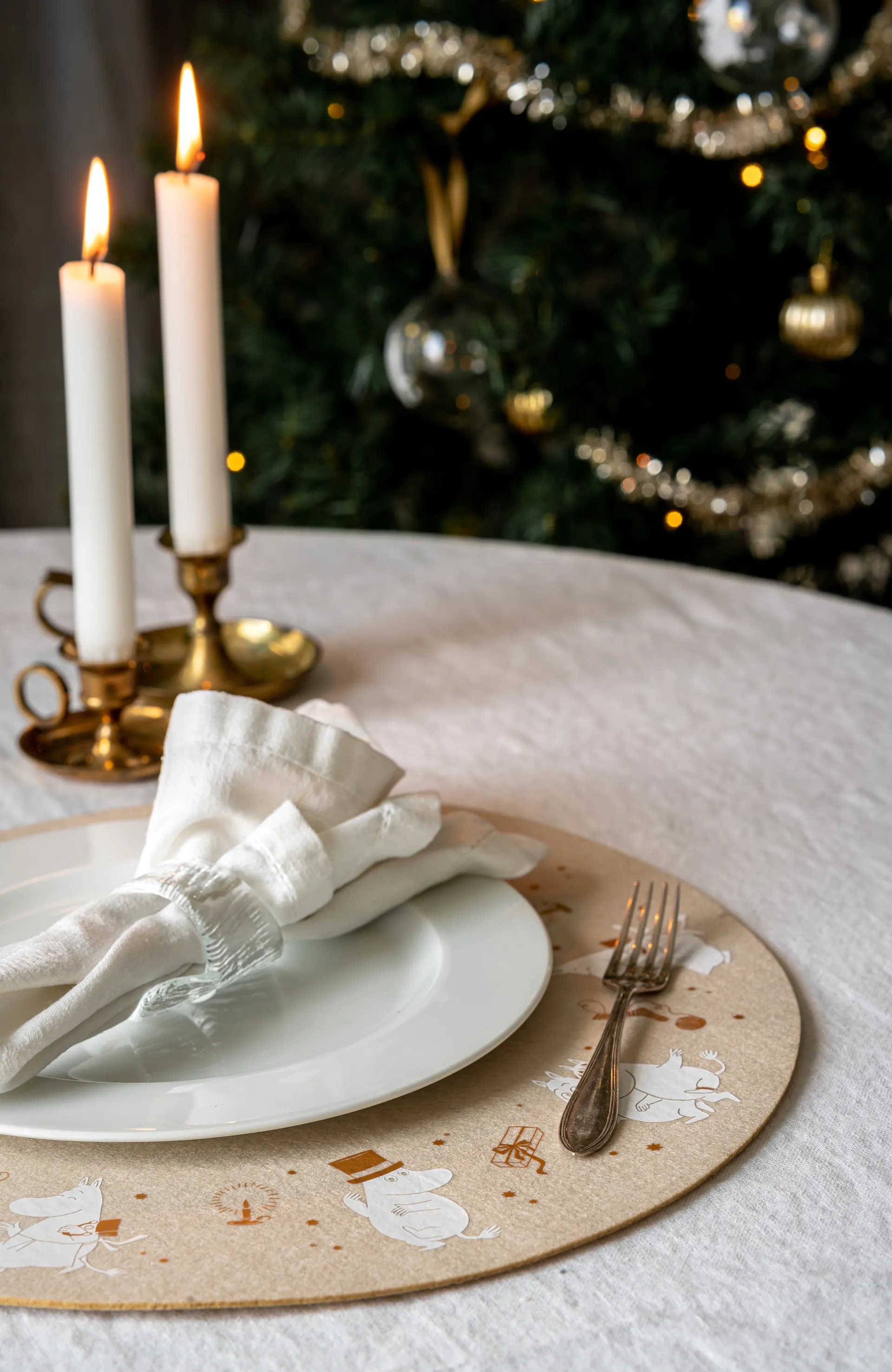 ムーミン ランチョンマット Ø38 cm, Sparkling stars Muurla | ムールラ