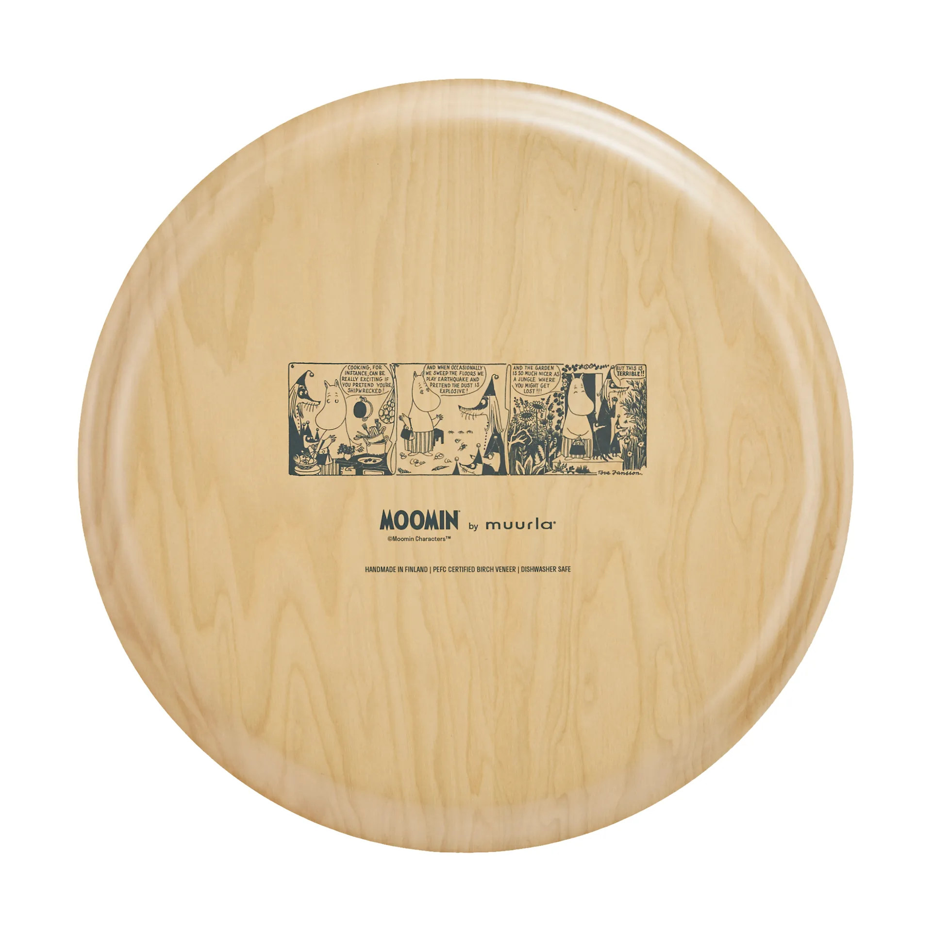 ムーミン トレイ Ø40 cm, Wild garden Muurla | ムールラ