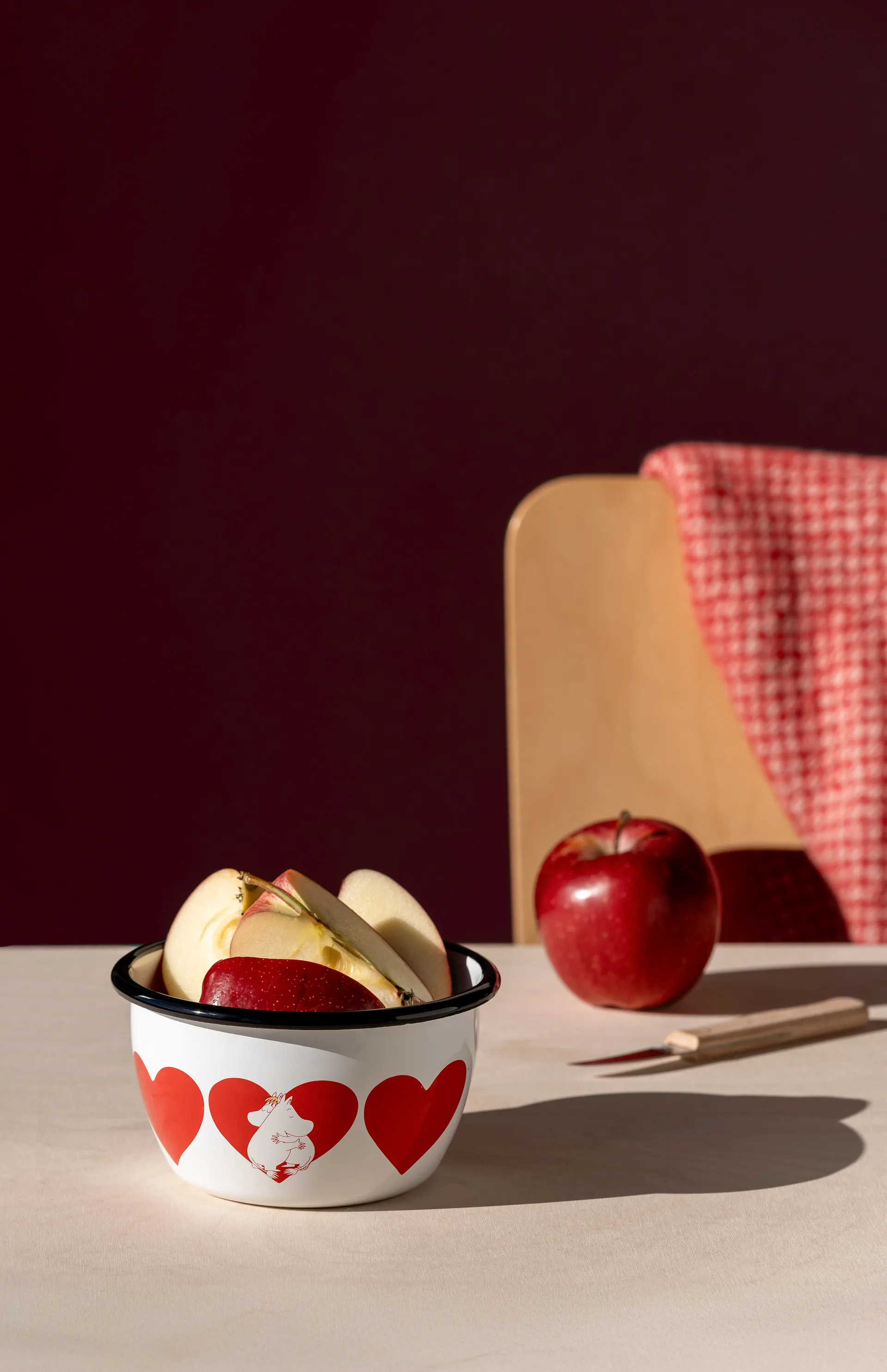 ムーミン エナメルボウル 60 cl, Heart Muurla | ムールラ