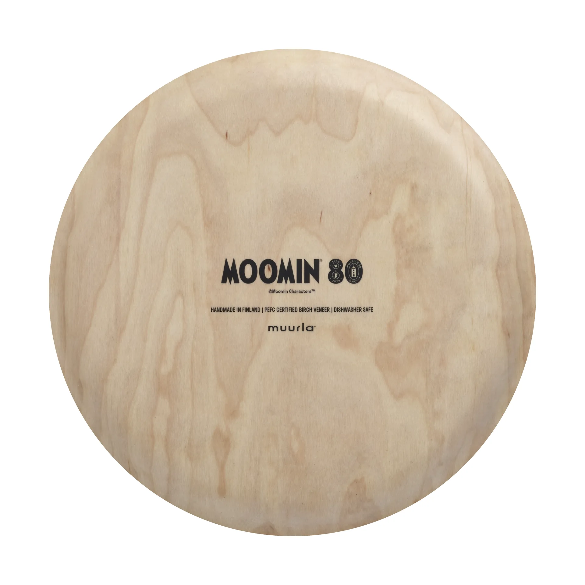 ムーミン 80 トレイ Ø35 cm, Birch Muurla | ムールラ