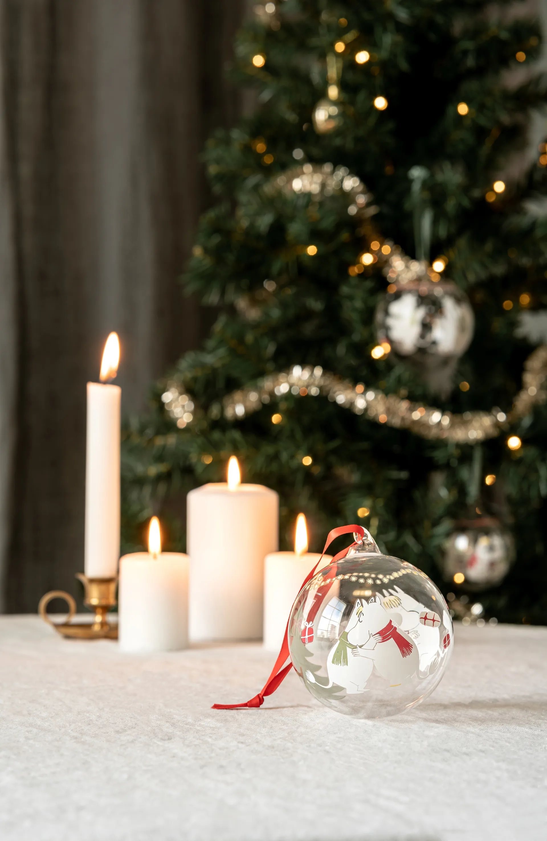 ムーミン クリスマスオーナメント Ø9 cm, Happy holidays Muurla | ムールラ