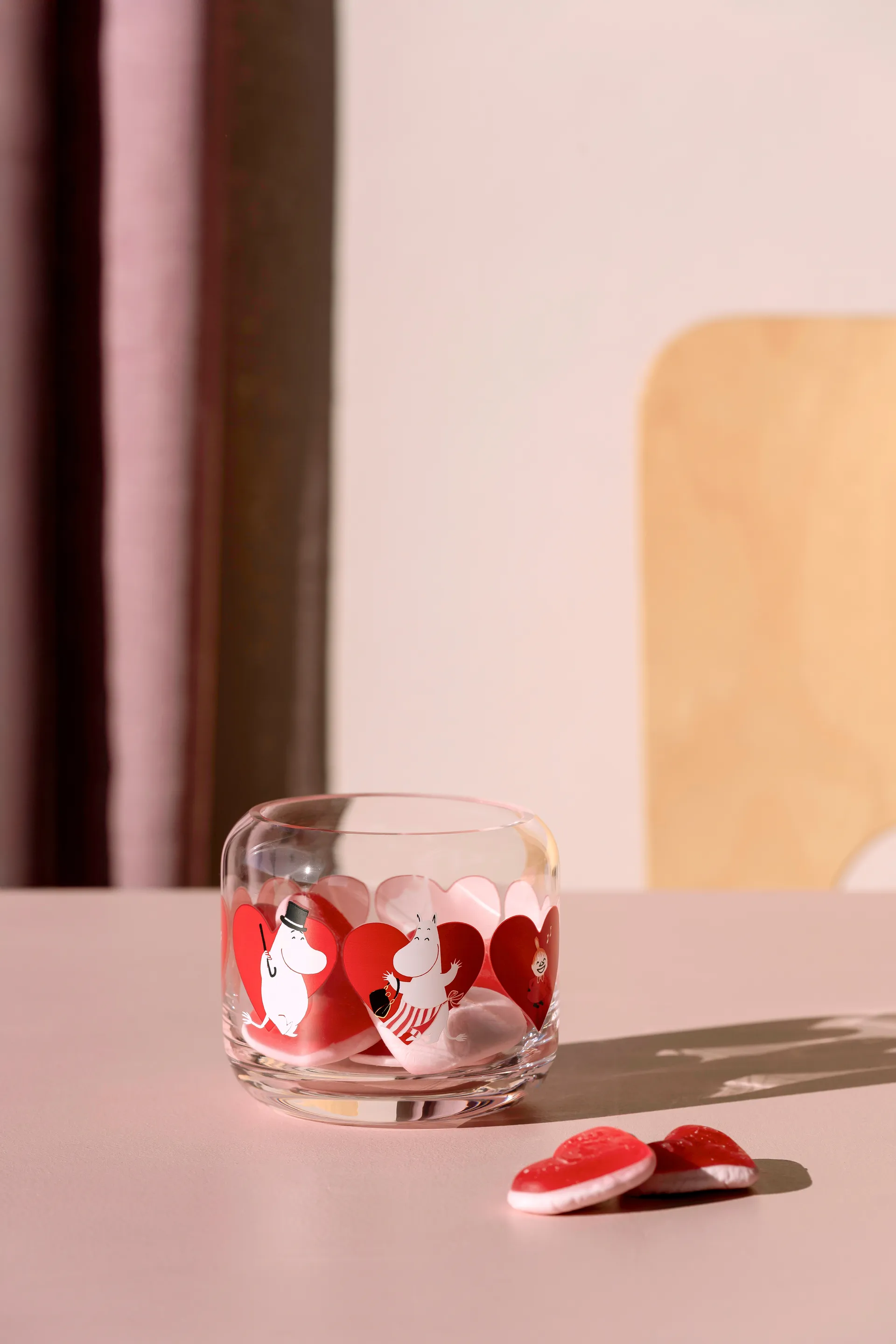 ムーミン ティーライトホルダー Ø9x8 cm, Heart Muurla | ムールラ