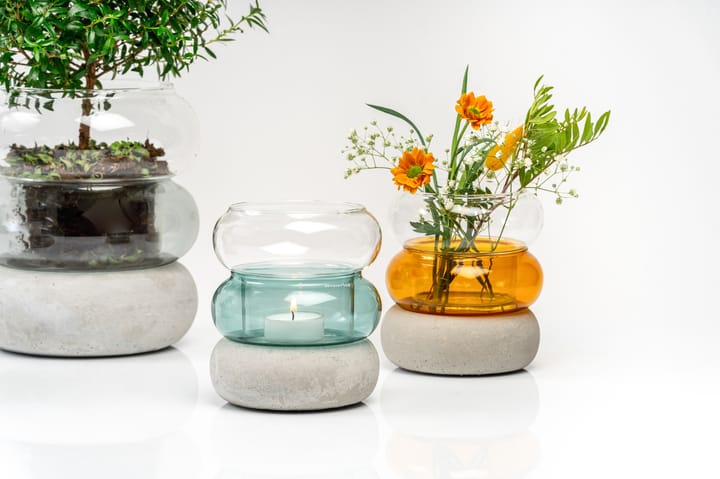 Bagel 花瓶 / ランタン 12 cm - Amber - Muurla | ムールラ
