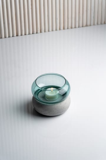 Bagel 花瓶 / ランタン 12 cm - Lake blue - Muurla | ムールラ