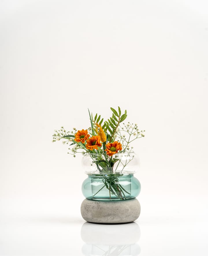 Bagel 花瓶 / ランタン 12 cm - Lake blue - Muurla | ムールラ