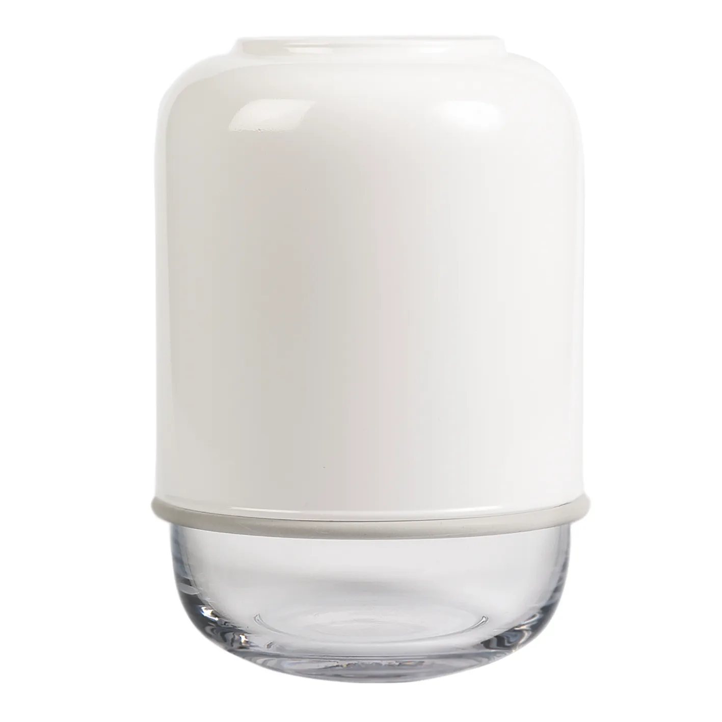 Capsule adjusテーブル 花瓶 18-28 cm, white-clear Muurla | ムールラ