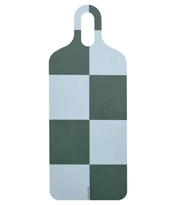 Checks & Stripes トレイ 13x33 cm - Brown-pink-green - Muurla | ムールラ