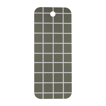 Checks & Stripes トレイ 18x44 cm - Green-beige - Muurla | ムールラ