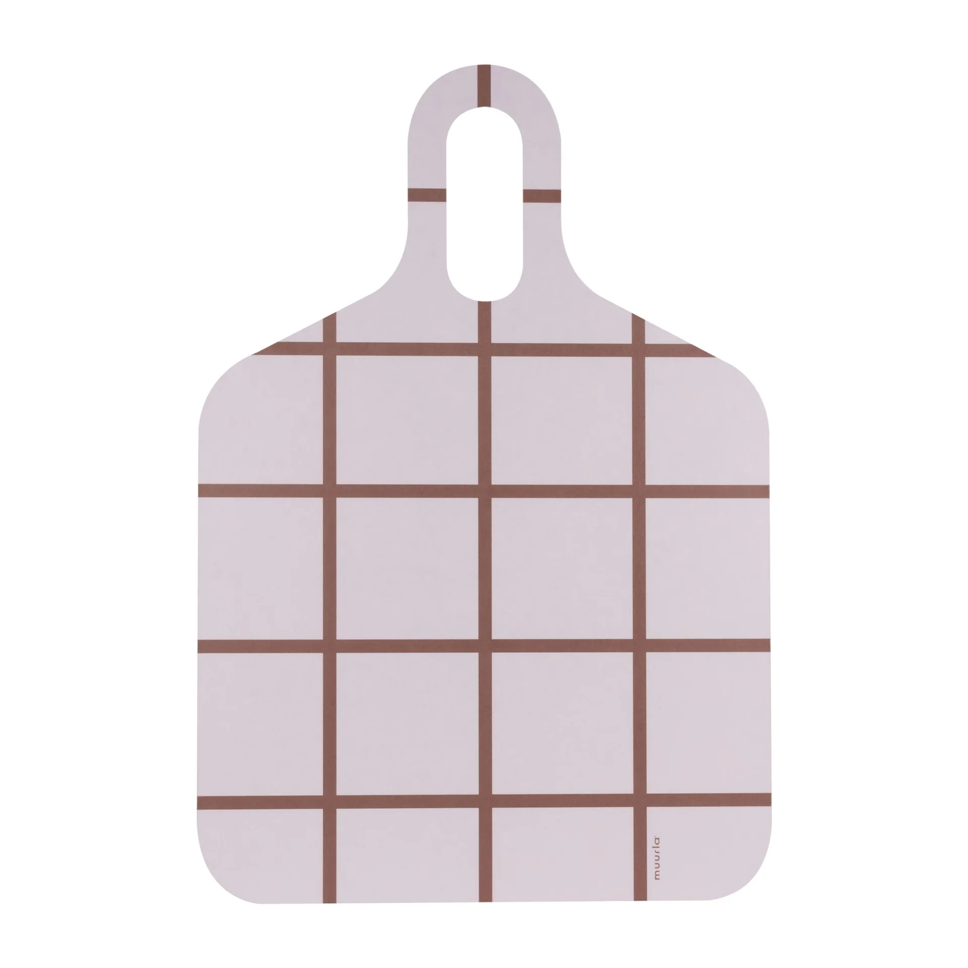 Checks & Stripes トレイ 30x44 cm, Brown-beige Muurla | ムールラ