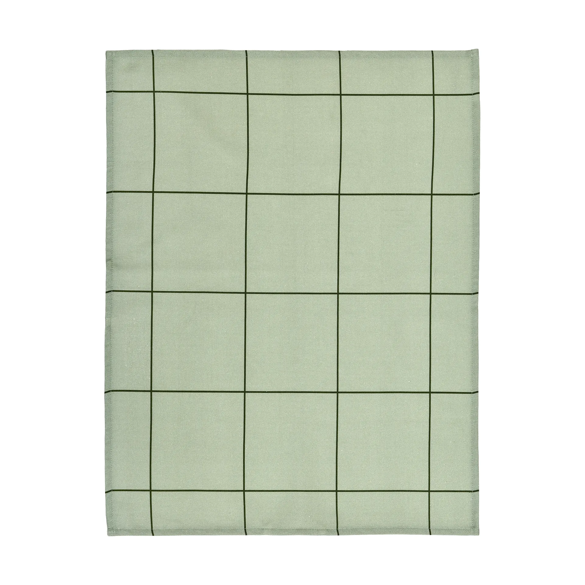 Checks & Stripes キッチンタオル 50x70 cm, Green Muurla | ムールラ