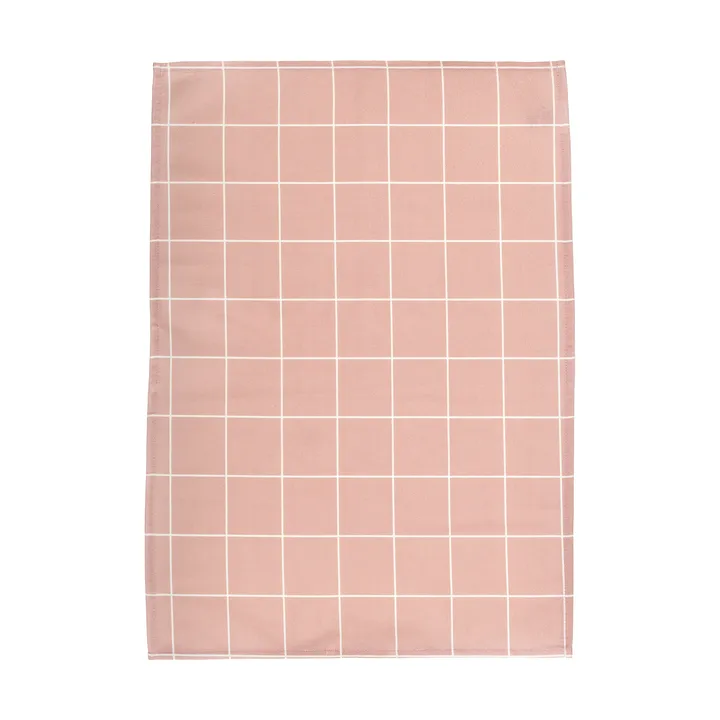 Checks & Stripes キッチンタオル - Pink, 50x65 cm - Muurla | ムールラ