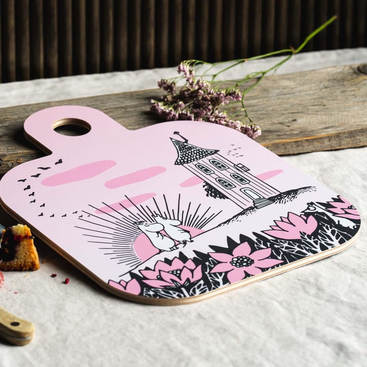 Chop and Serve フレンドシップ トレイ 25x32 cm, black-pink Muurla | ムールラ