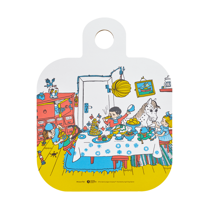 ピッピ Chop & Serve カッティングボード 25x32 cm, Villa Villekulla Muurla | ムールラ