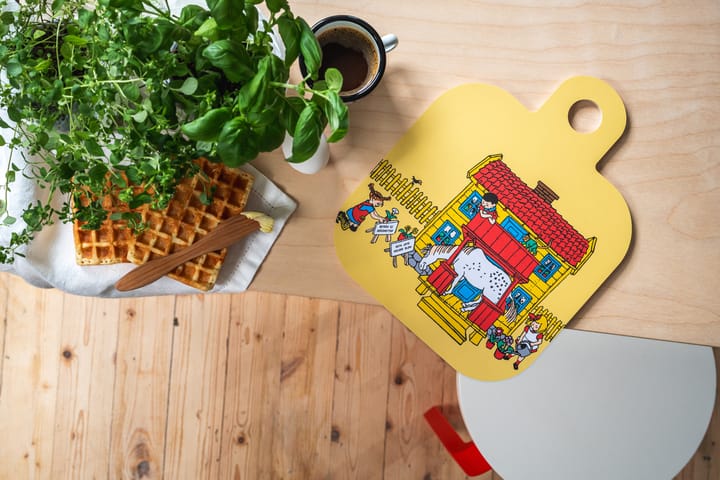ピッピ Chop & Serve カッティングボード 25x32 cm, Villa Villekulla Muurla | ムールラ