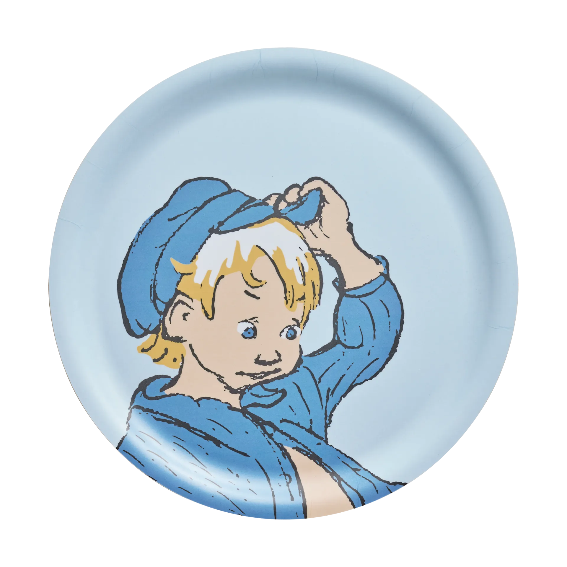 Emil トレー Ø25 cm, Blue Muurla | ムールラ