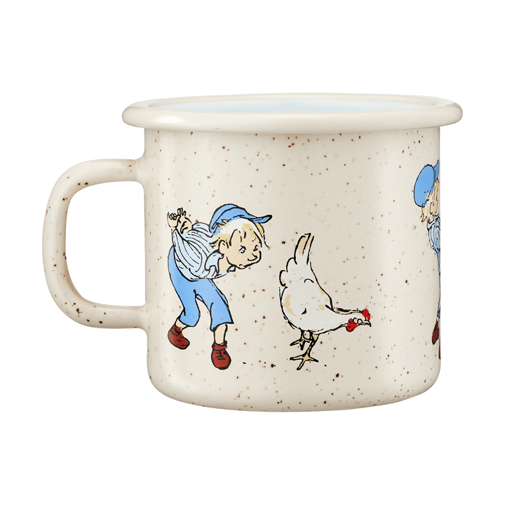 Emil in Lönneberga エナメルマグ 2.5 dl, Cluck Cluck Muurla | ムールラ