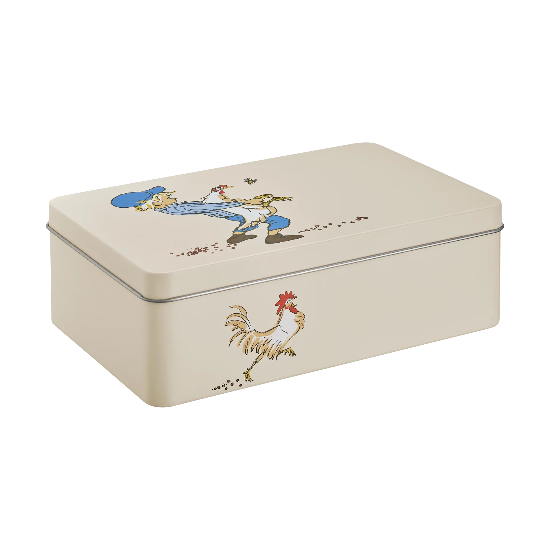 Emil Tin キャニスター 18x12x6 cm, Cluck Cluck Muurla | ムールラ