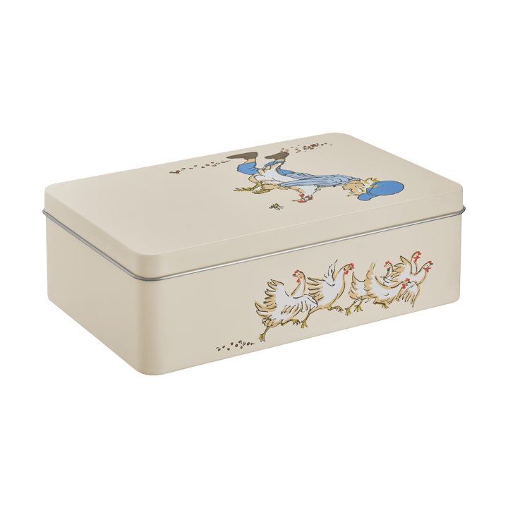 Emil Tin キャニスター 18x12x6 cm, Cluck Cluck Muurla | ムールラ