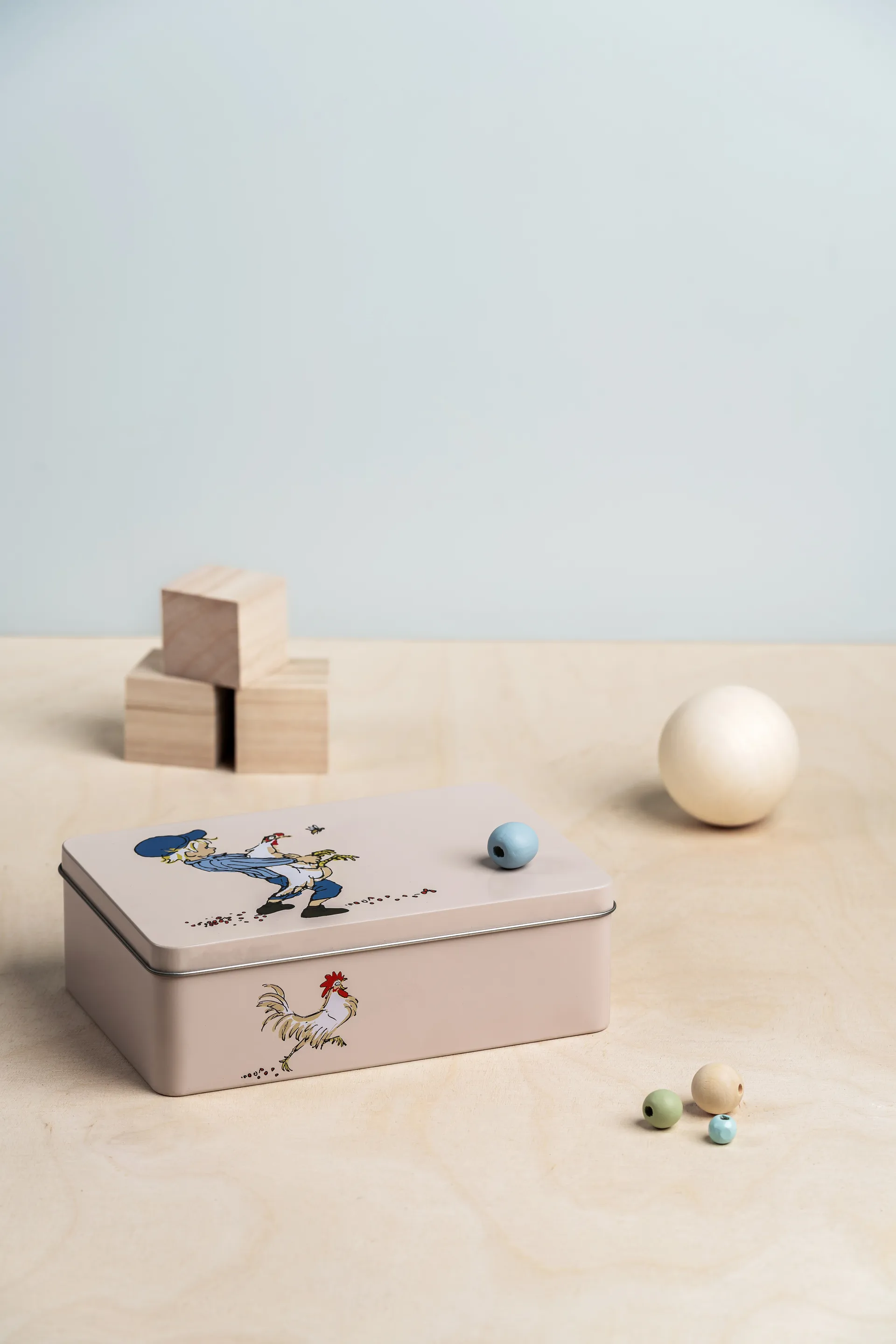 Emil Tin キャニスター 18x12x6 cm, Cluck Cluck Muurla | ムールラ