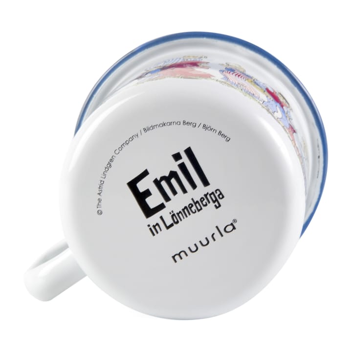 Emil's family エナメルマグ 2.5 dl - White - Muurla | ムールラ