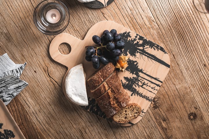Forest カッティングボード 25x32 cm, Natural-black Muurla | ムールラ