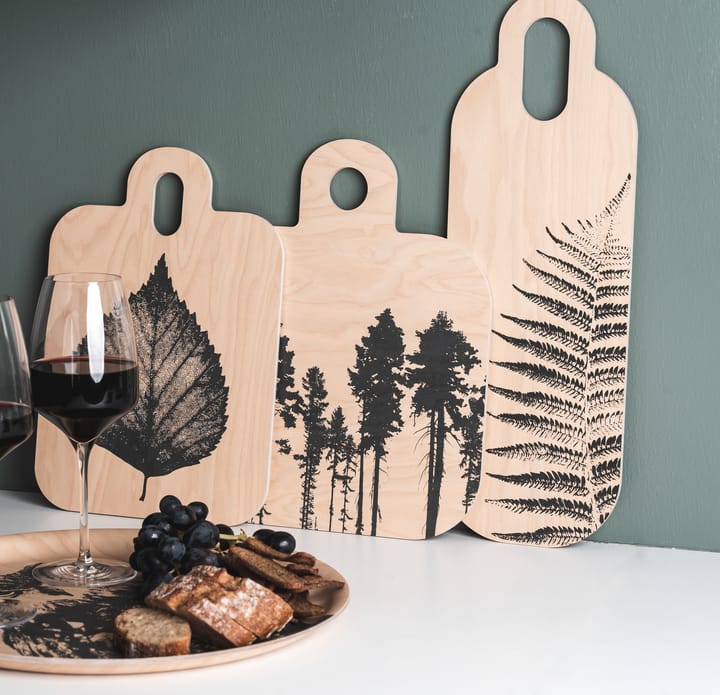 Forest カッティングボード 25x32 cm, Natural-black Muurla | ムールラ