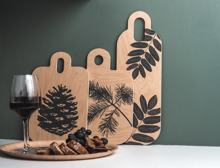Forest カッティングボード 25x32 cm, Natural-black Muurla | ムールラ