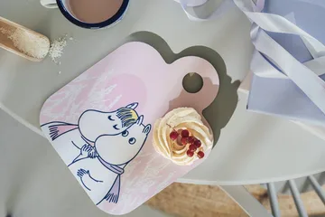 Frosty Day Mumin Chop & Serve トレイ - 20x25 cm - Muurla | ムールラ