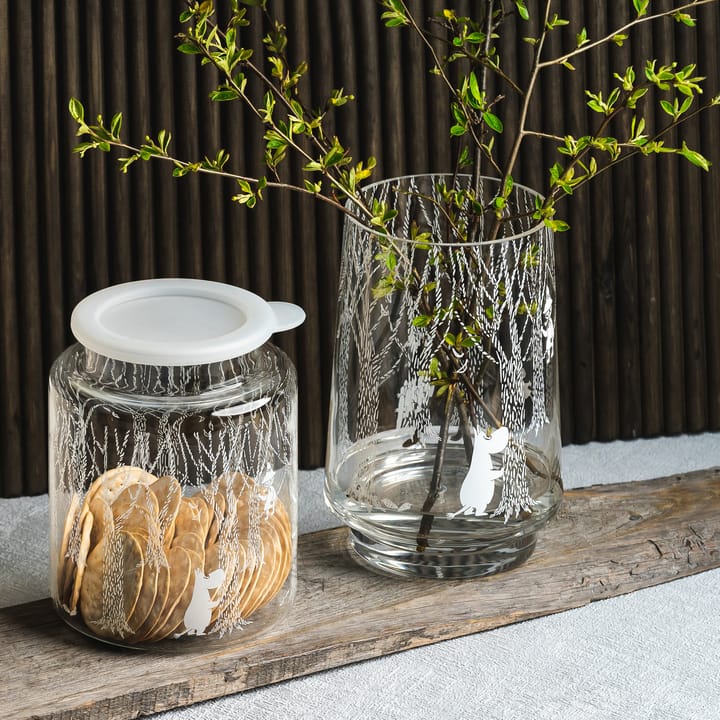 In the Woods ランタン/花瓶 20 cm, clear-white Muurla | ムールラ