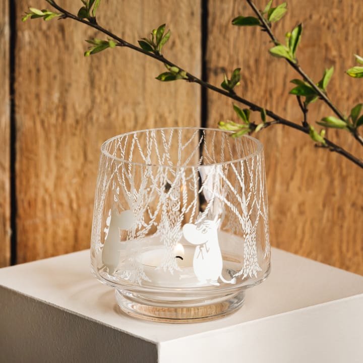In the Woods ティーライトホルダー/ボウル 8 cm, clear-white Muurla | ムールラ