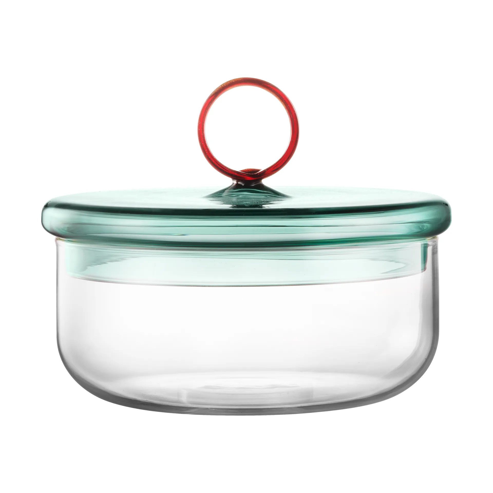 Loop 蓋付きボウル Ø15 cm, Klar-teal-amber Muurla | ムールラ