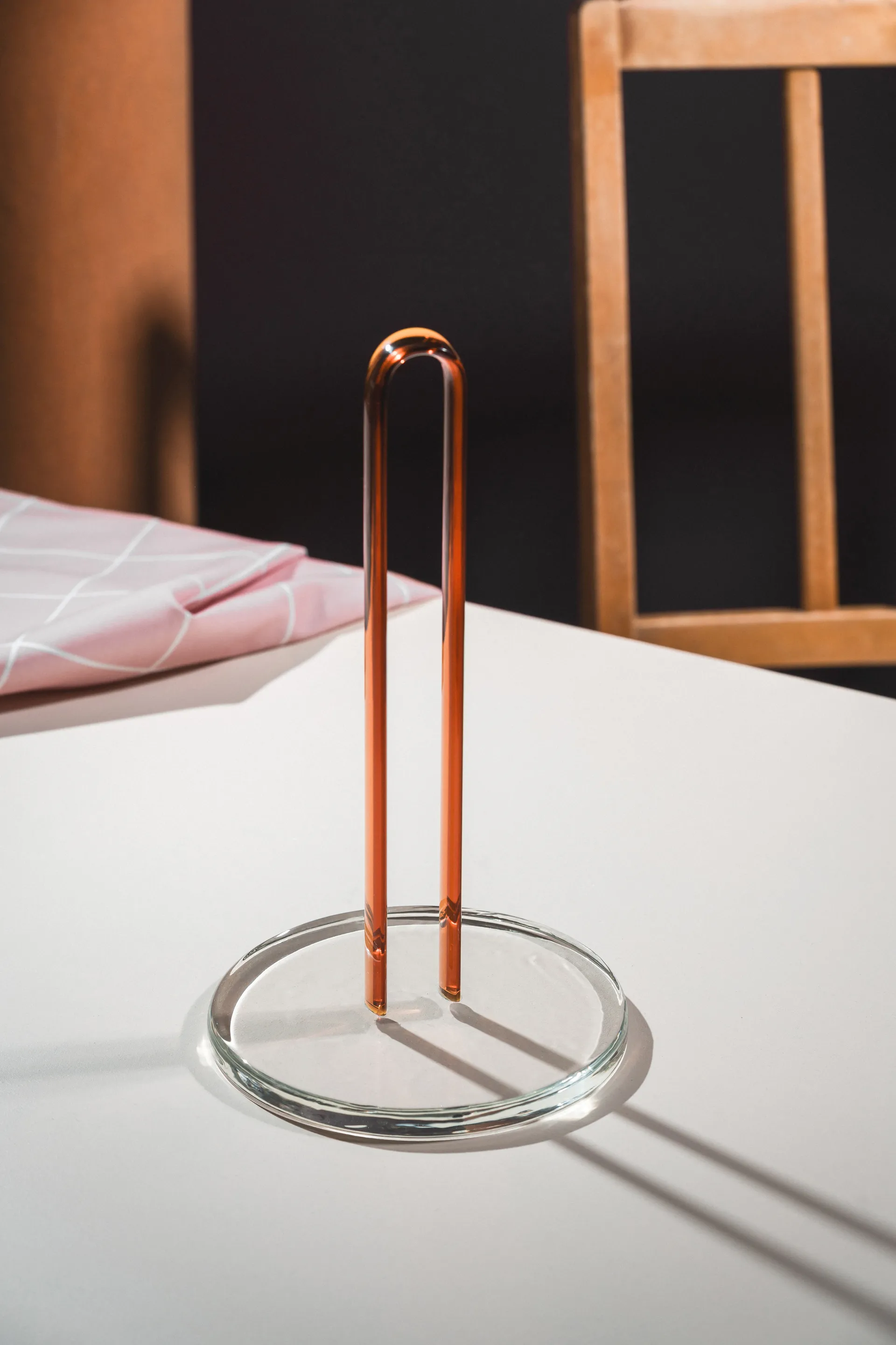 Loop キッチンペーパーホルダー 26 cm, Clear-amber Muurla | ムールラ