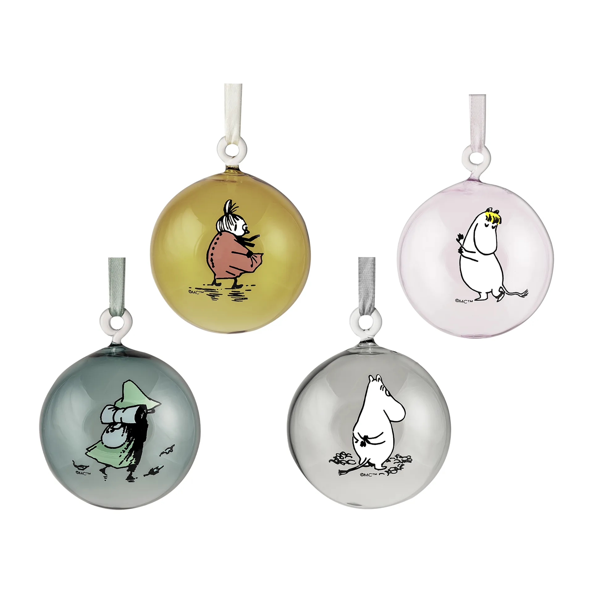 Moomin オーナメント 4 ピース, Multi Muurla | ムールラ