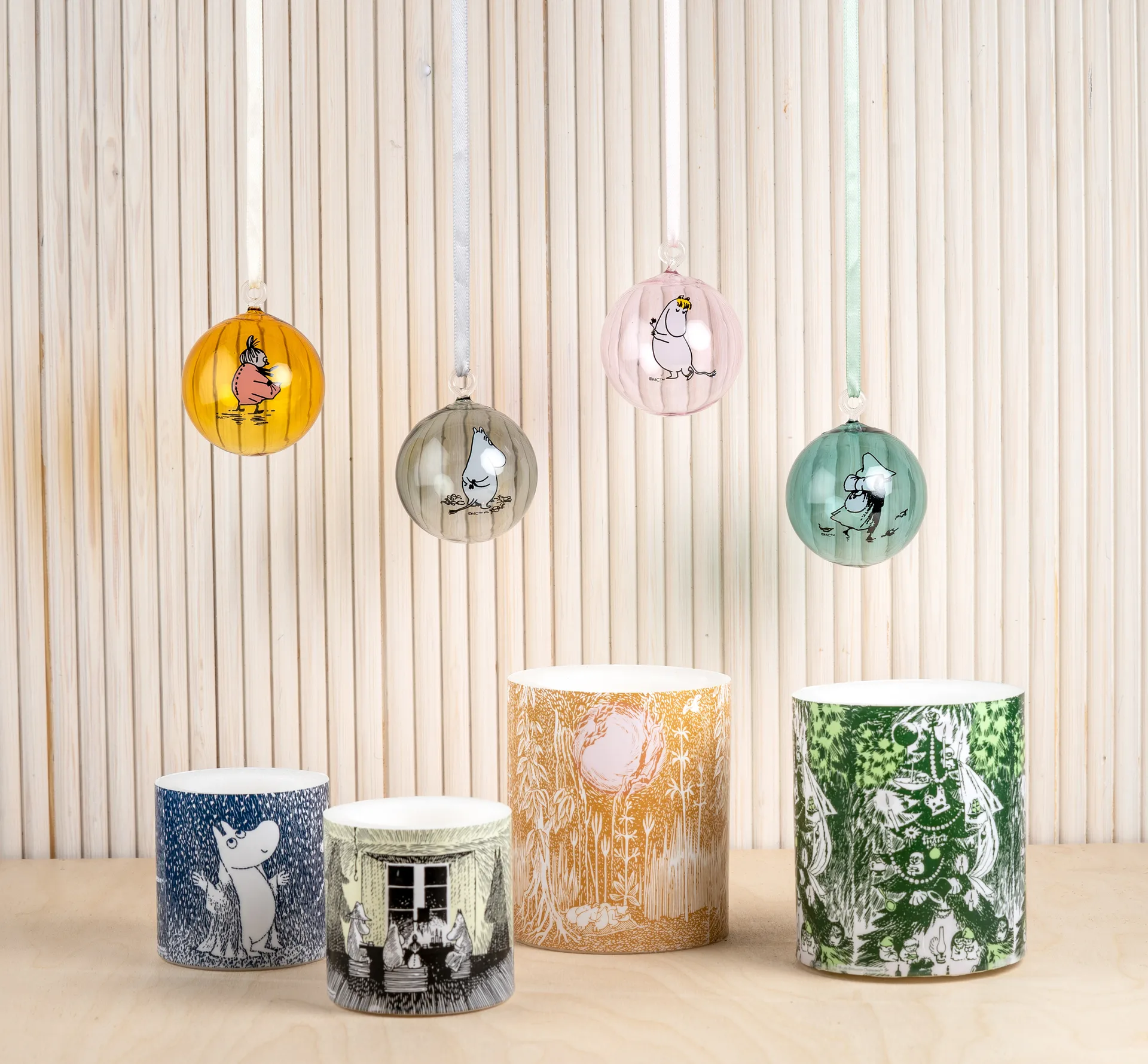 Moomin オーナメント 4 ピース, Multi Muurla | ムールラ