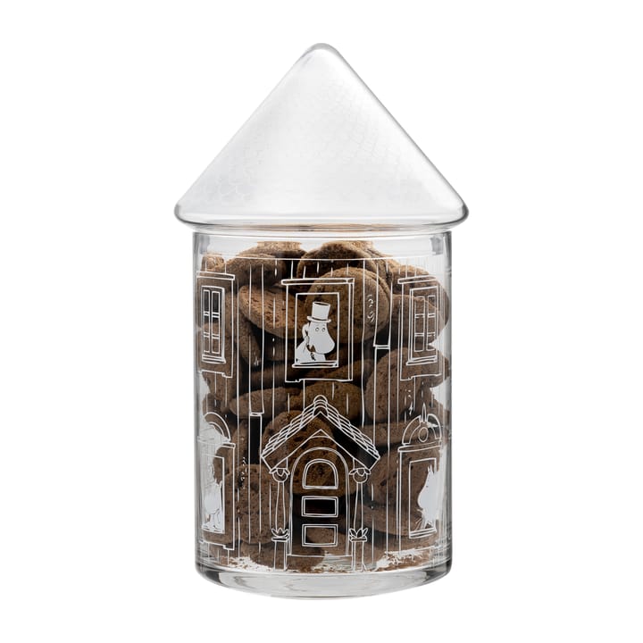 Moomin house ガラスジャー & 蓋 30.5 cm, Clear Muurla | ムールラ