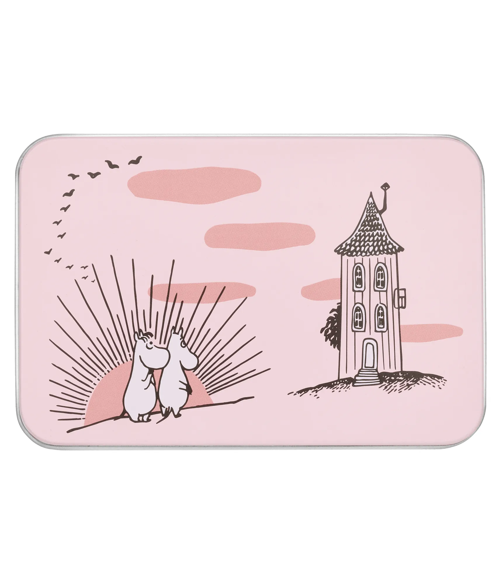Mumin Friendship ブリキ缶, Friendship, 12x8x9 cm Muurla | ムールラ